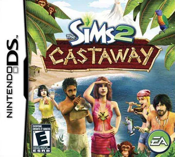 Sims 2, The - Castaway (Korea) box cover front